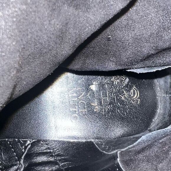 Vince Camuto Woman’s Welton Riding Mid Calf Side Zipper Leather Boots - Picture 12 of 13